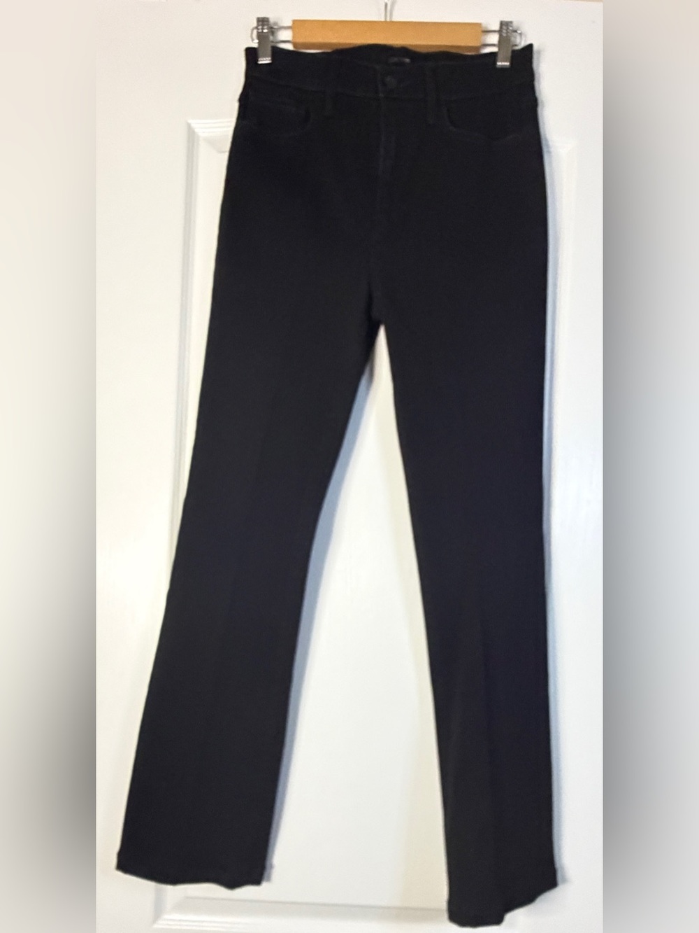 Joe’s Jeans High Rise Bootcut Pluto Black Coated Jeans Women’s 28